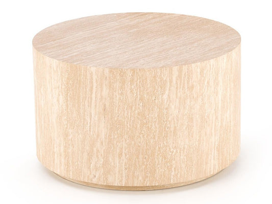 Žurnalinis staliukas TRAVERTINO OKRĄGŁA coffe stalas, travertine V-CH-TRAVERTINO-OKRĄGŁA-LAW