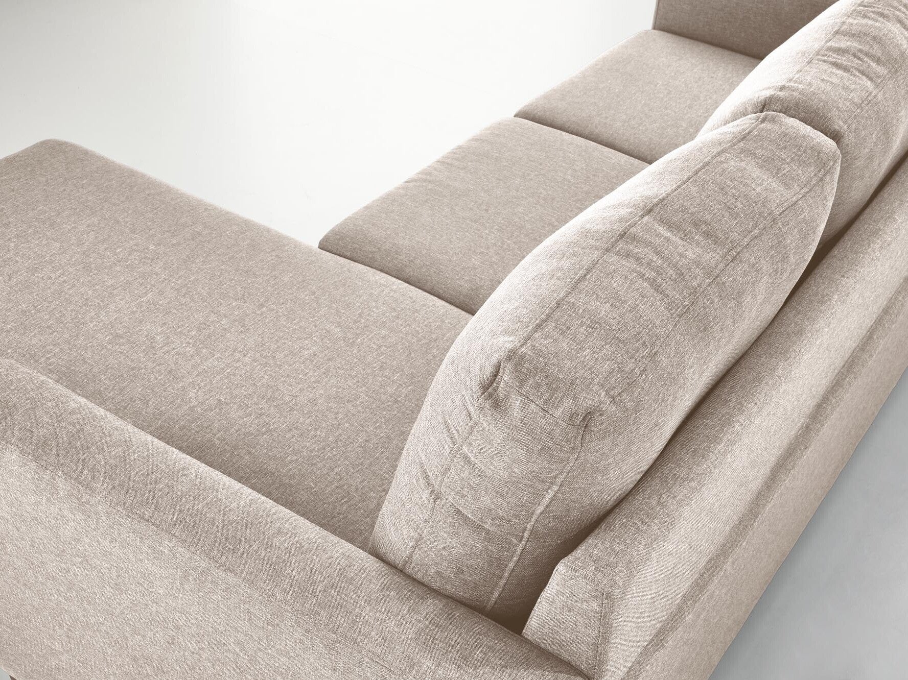 Minkštų baldų komplektas GERSON sofa with ottoman, color: smėlio V-CH-GERSON-SOFA-BEŻOWY (Beige)