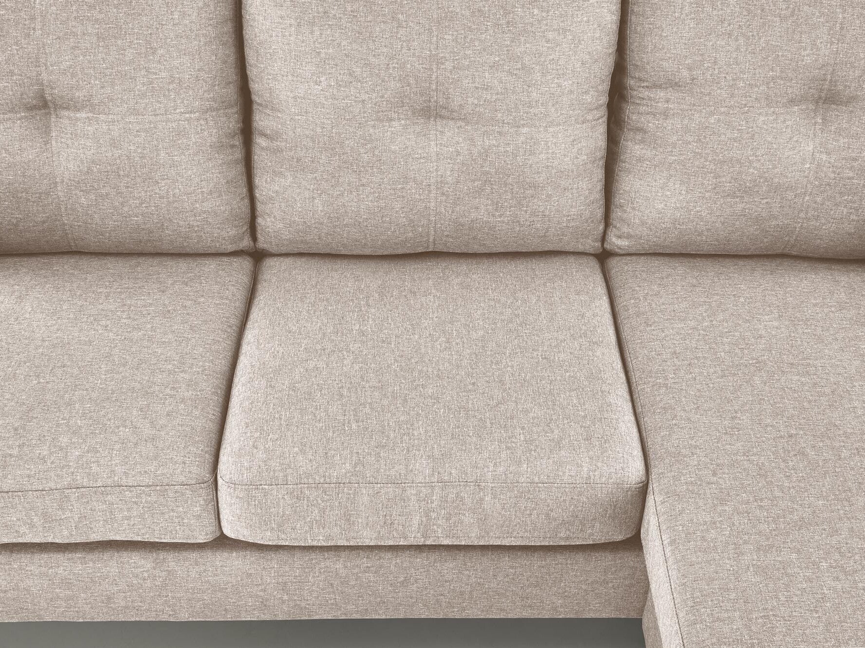 Minkštų baldų komplektas GERSON sofa with ottoman, color: smėlio V-CH-GERSON-SOFA-BEŻOWY (Beige)