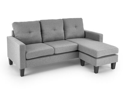 Minkštų baldų komplektas GERSON sofa with ottoman, color: pilka V-CH-GERSON-SOFA-POPIELATY (Pilka)