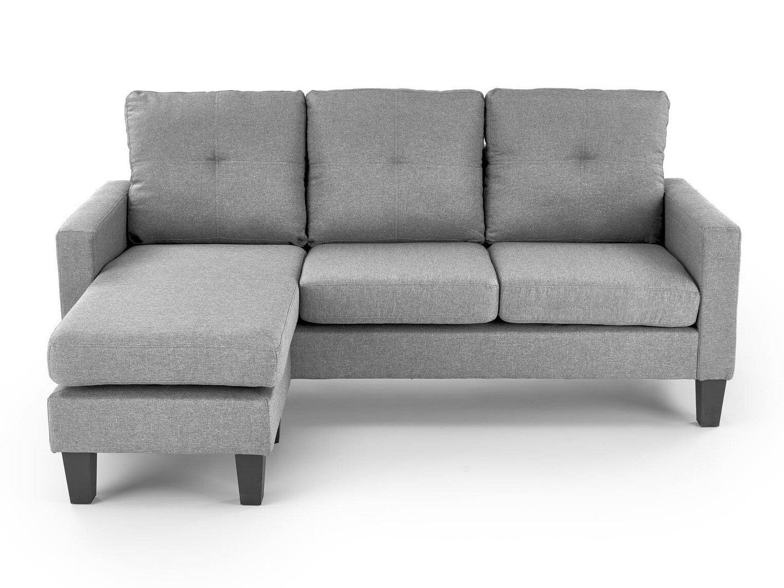 Minkštų baldų komplektas GERSON sofa with ottoman, color: pilka V-CH-GERSON-SOFA-POPIELATY (Pilka)