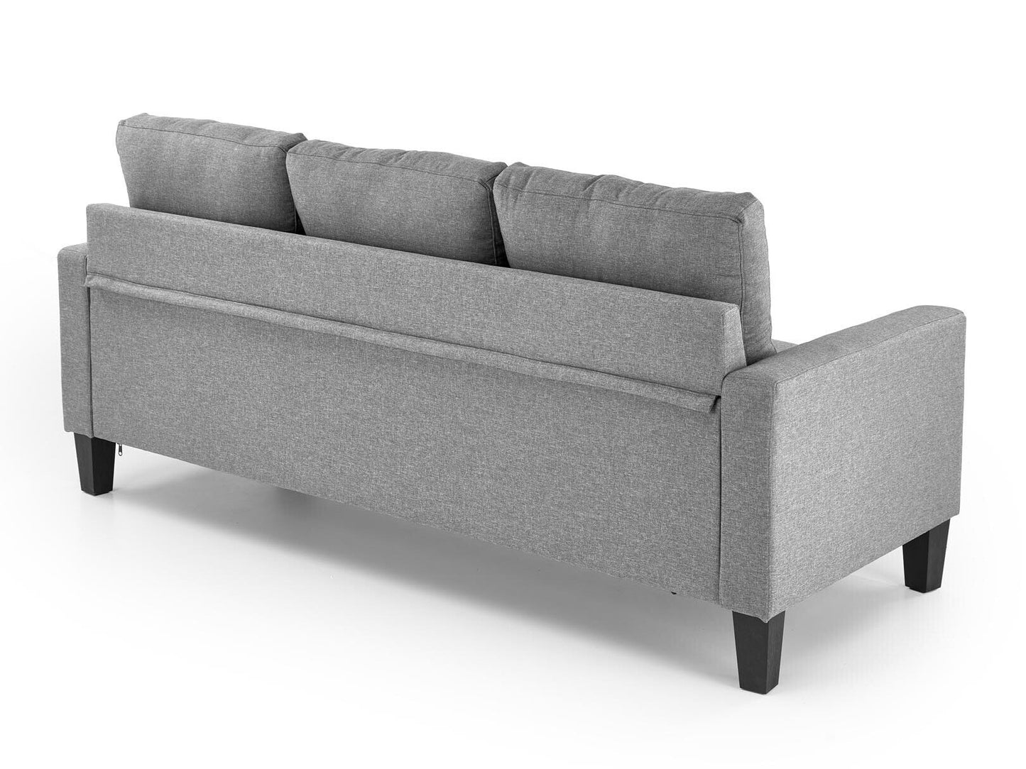 Minkštų baldų komplektas GERSON sofa with ottoman, color: pilka V-CH-GERSON-SOFA-POPIELATY (Pilka)
