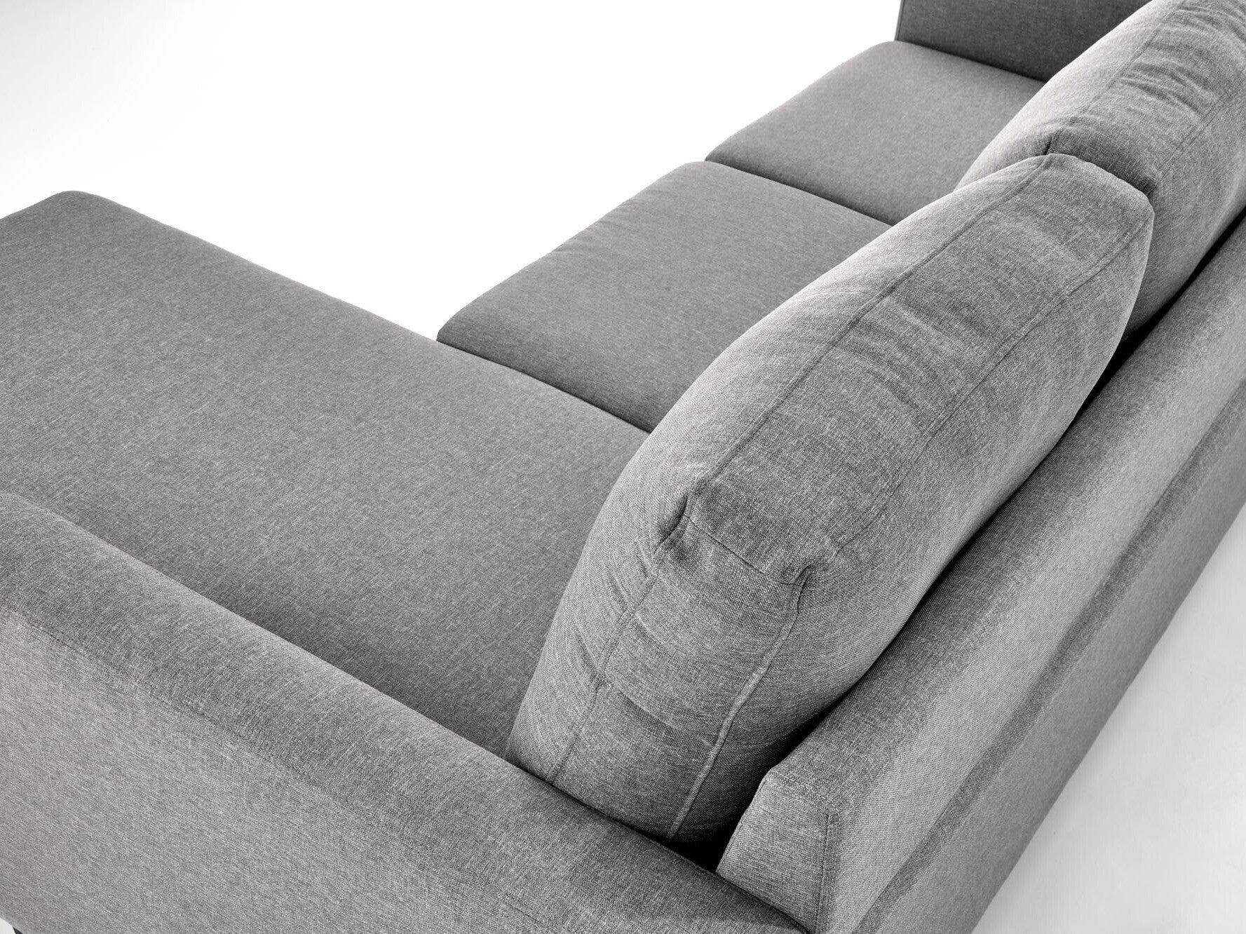 Minkštų baldų komplektas GERSON sofa with ottoman, color: pilka V-CH-GERSON-SOFA-POPIELATY (Pilka)