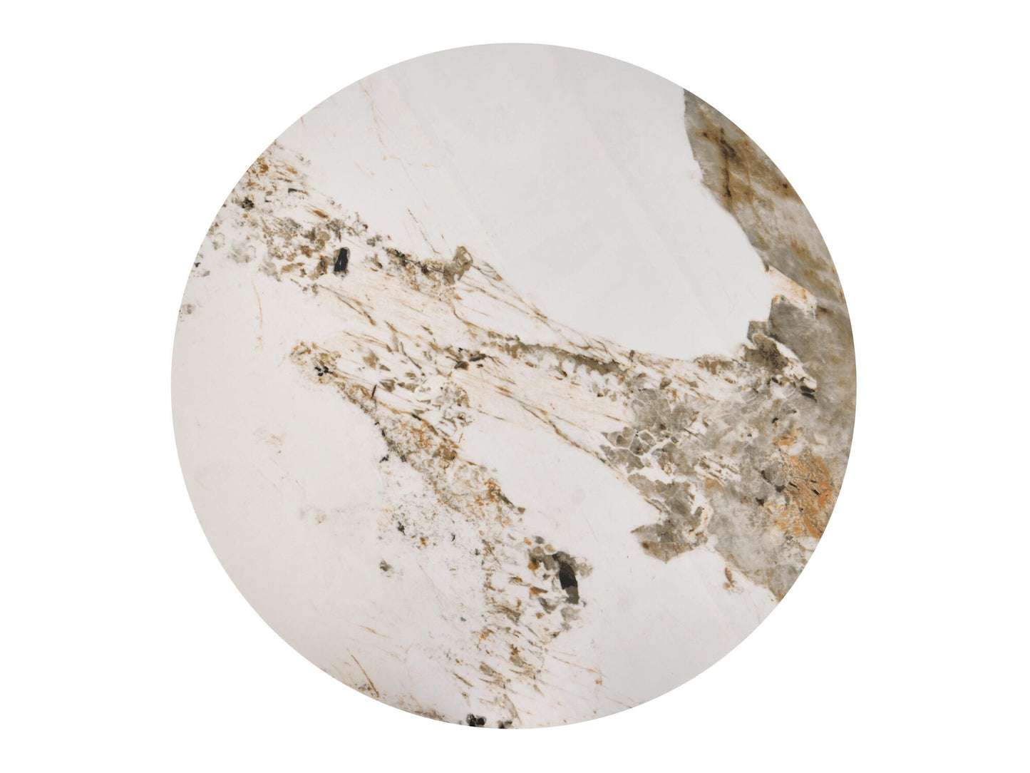 Žurnalinis staliukas VENUS 2 c. stalas, baltas marmuras / auksas V-CH-VENUS_2-LAW