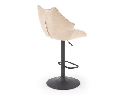 Baro kėdė H122 baro kėdė, juoda / beige V-CH-H/122-BEŻOWY (Beige)
