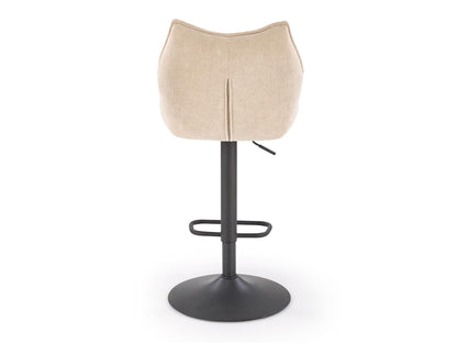 Baro kėdė H122 baro kėdė, juoda / beige V-CH-H/122-BEŻOWY (Beige)