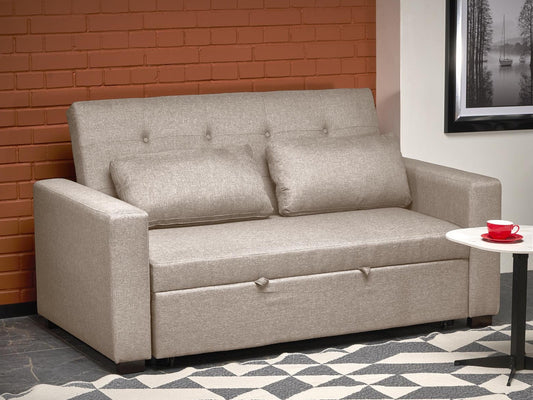 Sofa lova PAULINIO folding sofa color: smėlinė V-CH-PAULINIO-SOFA-BEŻOWY (Smėlinė)