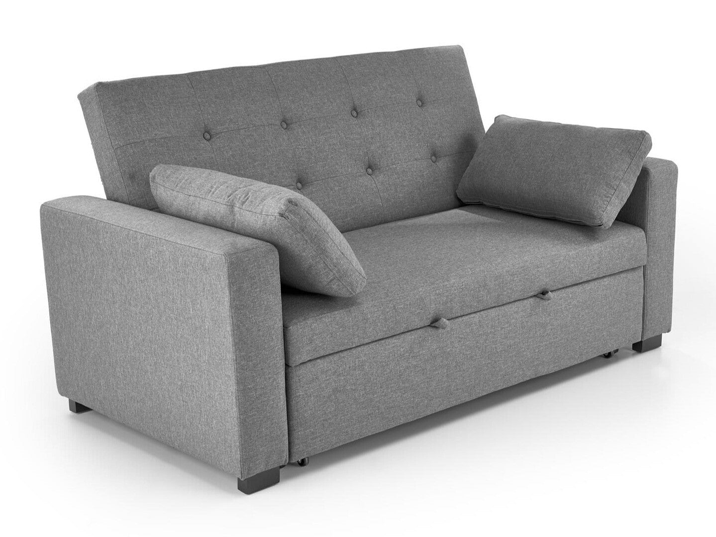Sofa lova PAULINIO folding sofa color: pilka V-CH-PAULINIO-SOFA-POPIELATY (Pilka)