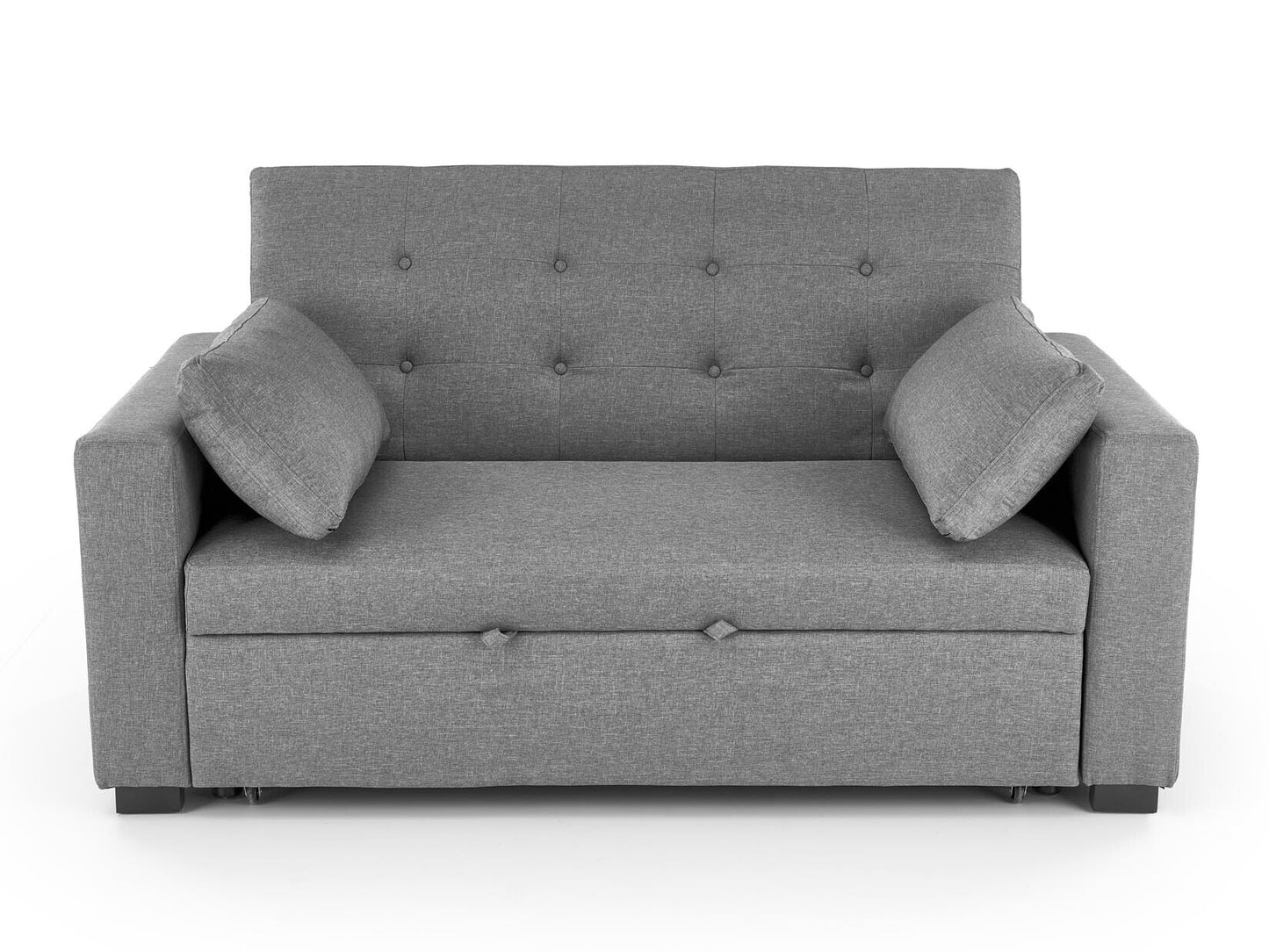 Sofa lova PAULINIO folding sofa color: pilka V-CH-PAULINIO-SOFA-POPIELATY (Pilka)