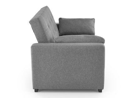 Sofa lova PAULINIO folding sofa color: pilka V-CH-PAULINIO-SOFA-POPIELATY (Pilka)
