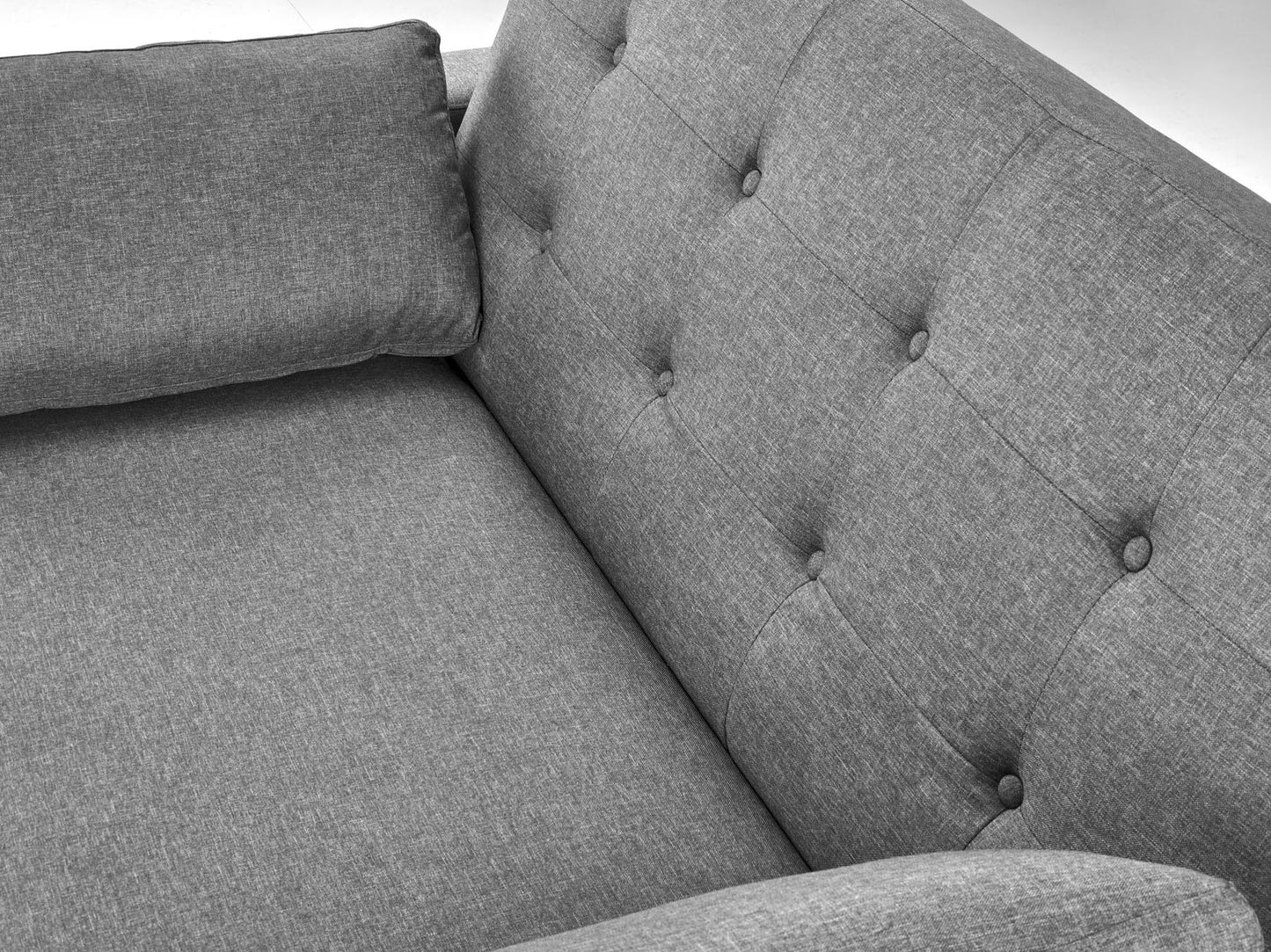 Sofa lova PAULINIO folding sofa color: pilka V-CH-PAULINIO-SOFA-POPIELATY (Pilka)