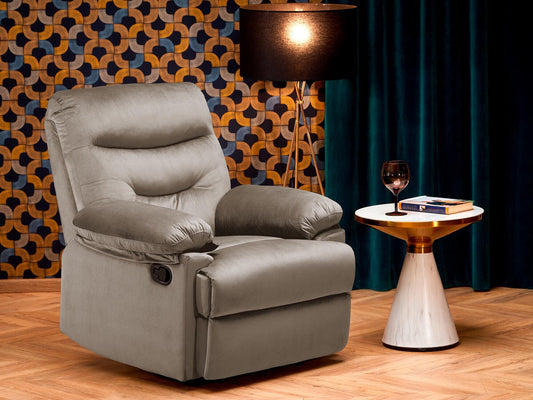 Fotelis reglaineris DRAGER leisure kėdė, beige V-CH-DRAGER-FOT-BEŻOWY (Beige)