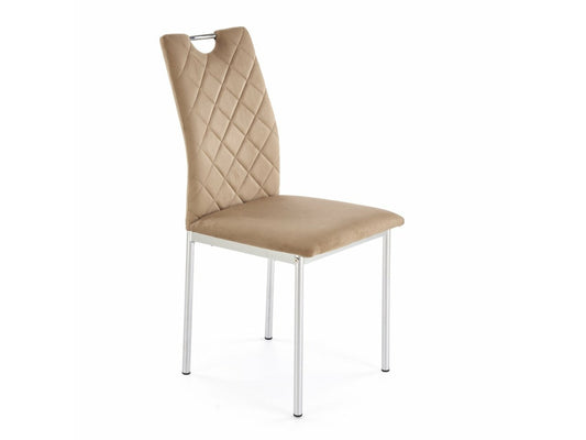 Kėdė K578 kėdė smėlio / juoda V-CH-K/578-KR-BEŻOWY (Beige)