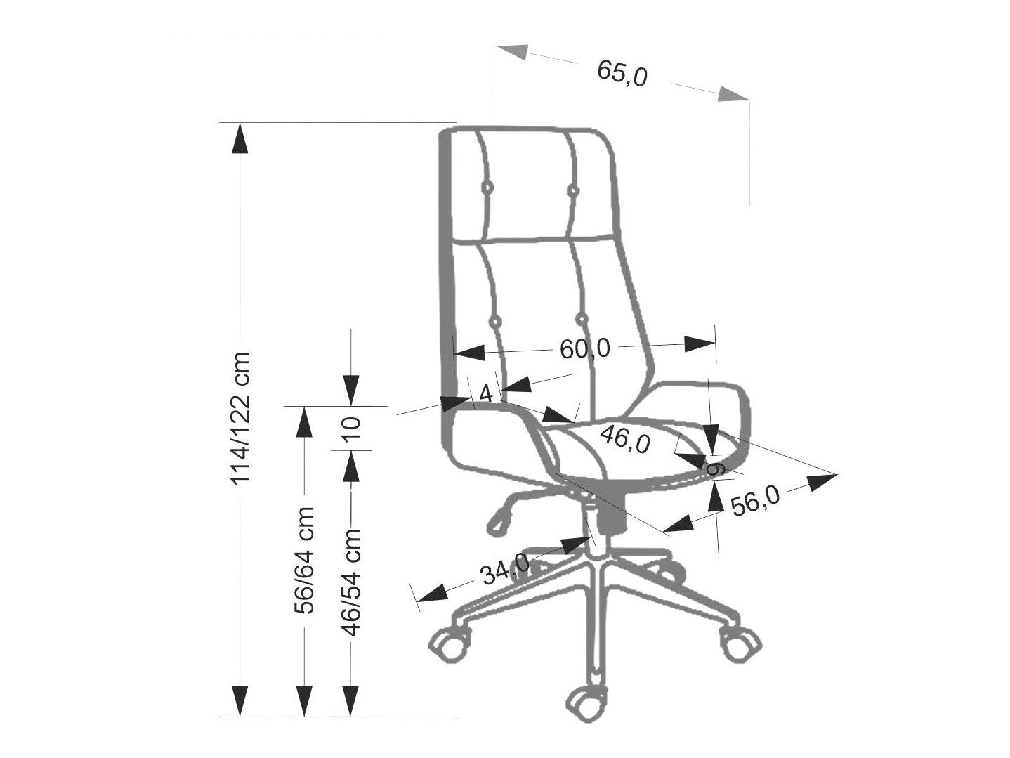 Biuro kėdė WEBSTER o.kėdė, graikinis riešutas/smėlio V-CH-WEBSTER-FOT-BEŻOWY (Beige)
