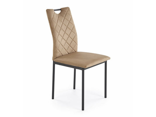 Kėdė K577 kėdė smėlio / juoda V-CH-K/577-KR-BEŻOWY (Beige)