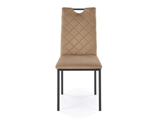 Kėdė K577 kėdė smėlio / juoda V-CH-K/577-KR-BEŻOWY (Beige)