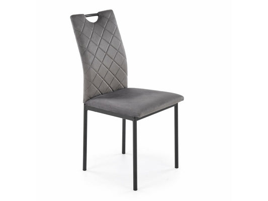 Kėdė K577 kėdė pilka / juoda V-CH-K/577-KR-POPIELATY (Pilka)