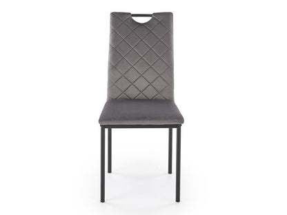 Kėdė K577 kėdė pilka / juoda V-CH-K/577-KR-POPIELATY (Pilka)