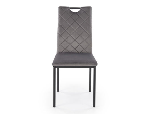Kėdė K577 kėdė pilka / juoda V-CH-K/577-KR-POPIELATY (Pilka)