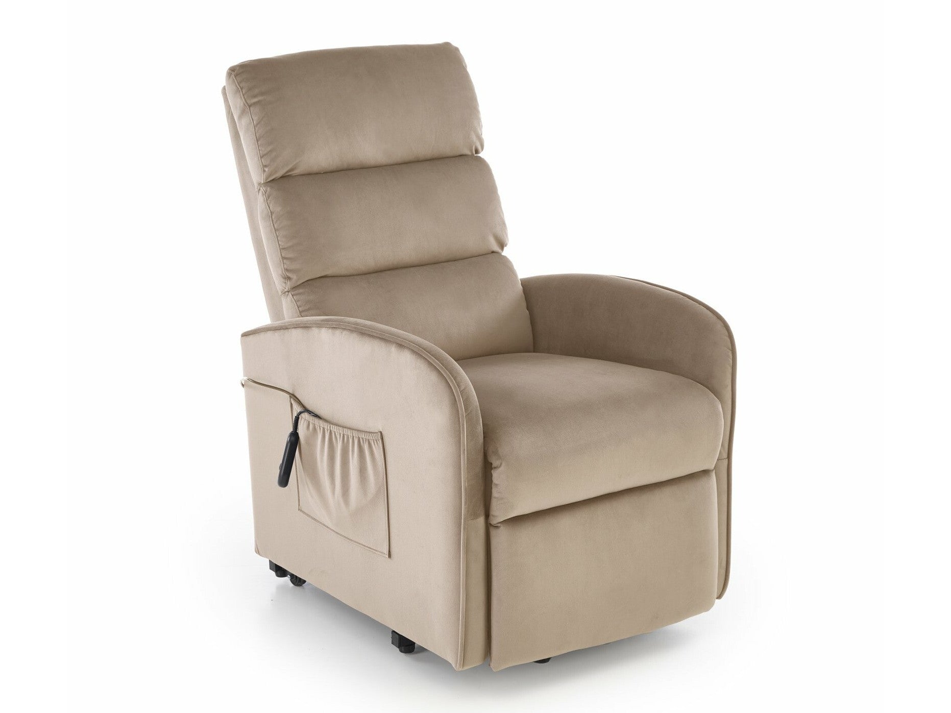Fotelis reglaineris MARONI leisure kėdė, smėlio V-CH-MARONI-FOT-BEŻOWY (Beige)