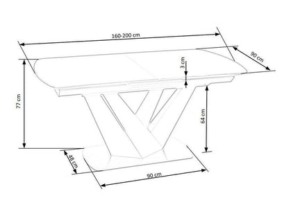 Stalas PATRIZIO 4053700