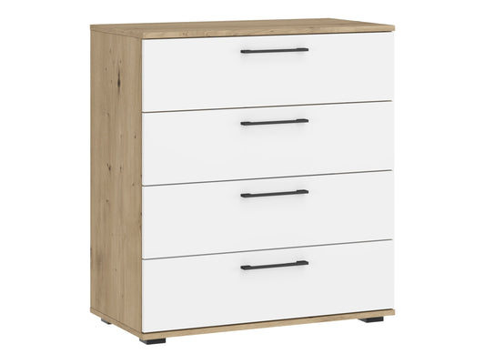 Komoda FORMO - KM-1 skrynia for the MODULAR WARDROBE SYSTEM - artisan ąžuolas / balta V-UA-FORMO-KOMODA-KM-1-ARTISAN/BIAŁY (Balta + Artisan ąžuolas)