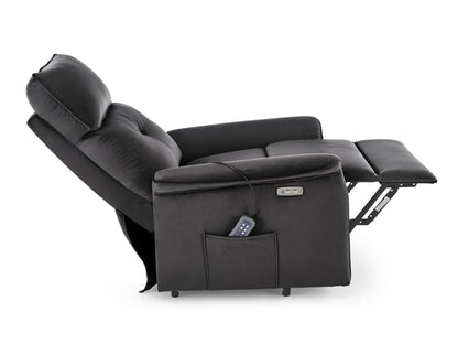 Fotelis reglaineris SEMIR 2 leisure kėdė, juoda V-CH-SEMIR_2-FOT-CZARNY (Juoda)