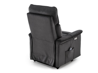 Fotelis reglaineris SEMIR 2 leisure kėdė, juoda V-CH-SEMIR_2-FOT-CZARNY (Juoda)