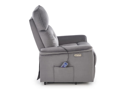 Fotelis reglaineris SEMIR 2 leisure kėdė, pilka V-CH-SEMIR_2-FOT-POPIEL (Pilka)