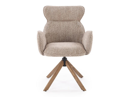 Kėdė K585 kėdė, tamsi beige / l.graikinis riešutas V-CH-K/585-KR-C.BEŻOWY/J.ORZECH