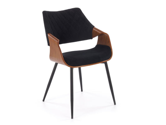 Kėdė K586 kėdė, color: graikinis riešutas / juoda V-CH-K/586-KR