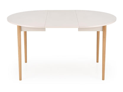 Stalas PIVOT extension stalas top - kašmyras, kojos - natural V-PL-PIVOT-ST-KASZMIR/NATURALNY (Šviesus medis + Kašmyras)