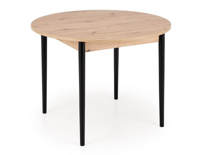 Stalas PIVOT extension stalas top - artisan ąžuolas, kojos - juoda V-PL-PIVOT-ST-ARTISAN/CZARNY (Juoda + Artisan ąžuolas)