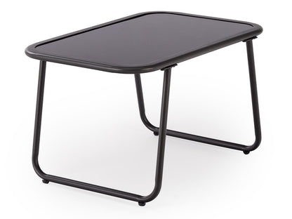 Lauko baldų komplektas HUDSON garden komplektas ( sofa, kėdė 2x, c. stalas ), pilka / ruda V-CH-HUDSON-ZESTAW