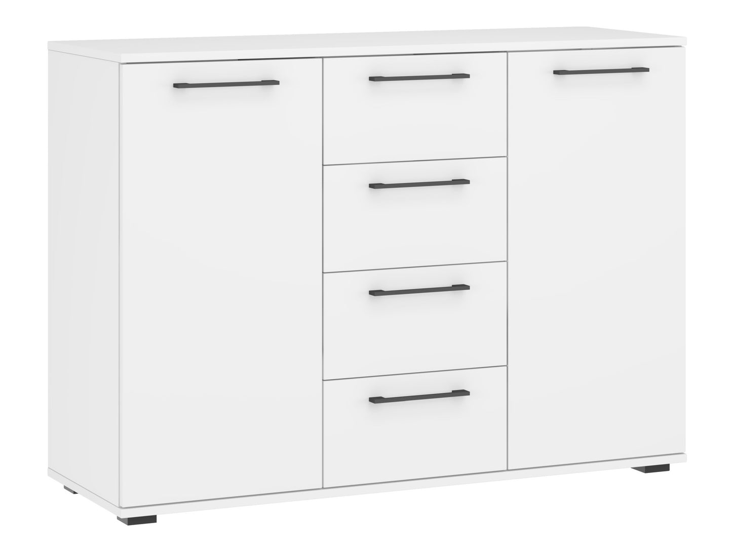 Komoda FORMO - KM-2 skrynia for the MODULAR WARDROBE SYSTEM, Spalva: Balta