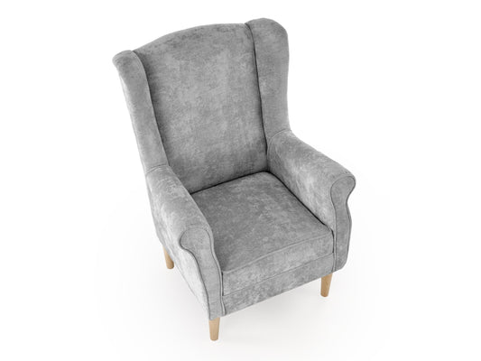 Fotelis HERMES l.kėdė, pilka V-PL-HERMES-FOT-POPIELATY (Pilka) 4108738