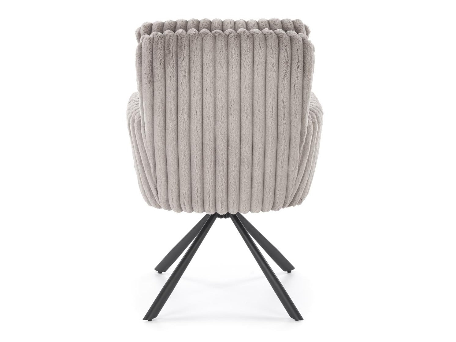 Kėdė K572 kėdė, V-CH-K/572-KR-POPIELATY (Pilka + Juoda)