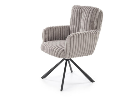Kėdė K572 kėdė, V-CH-K/572-KR-POPIELATY (Pilka + Juoda)