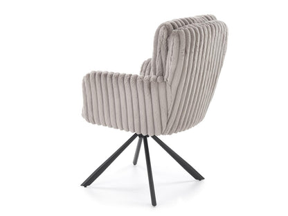 Kėdė K572 kėdė, V-CH-K/572-KR-POPIELATY (Pilka + Juoda)