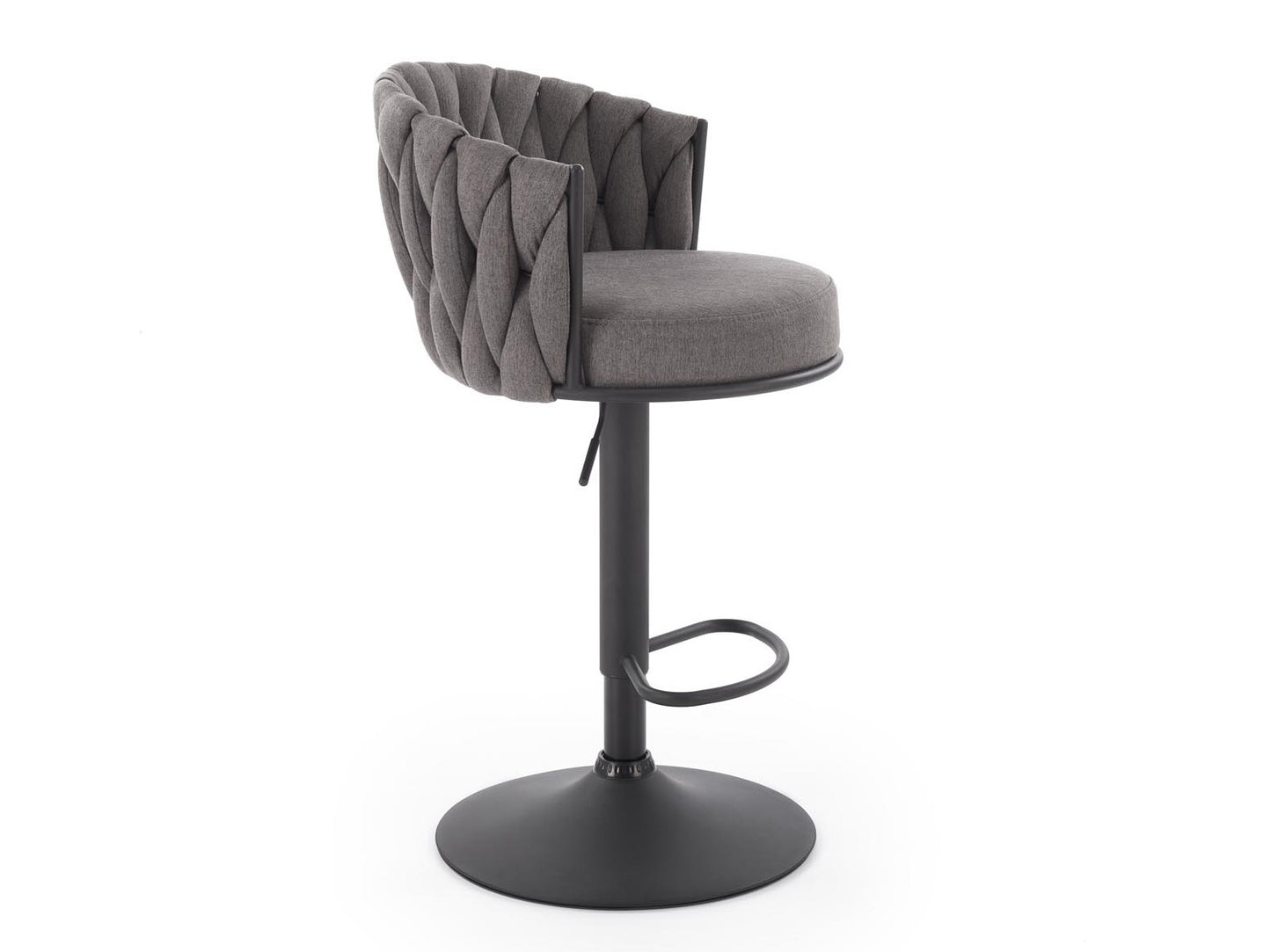 Baro kėdė H125 baro kėdė, juoda / pilka V-CH-H/125-POPIELATY (Pilka + Juoda)