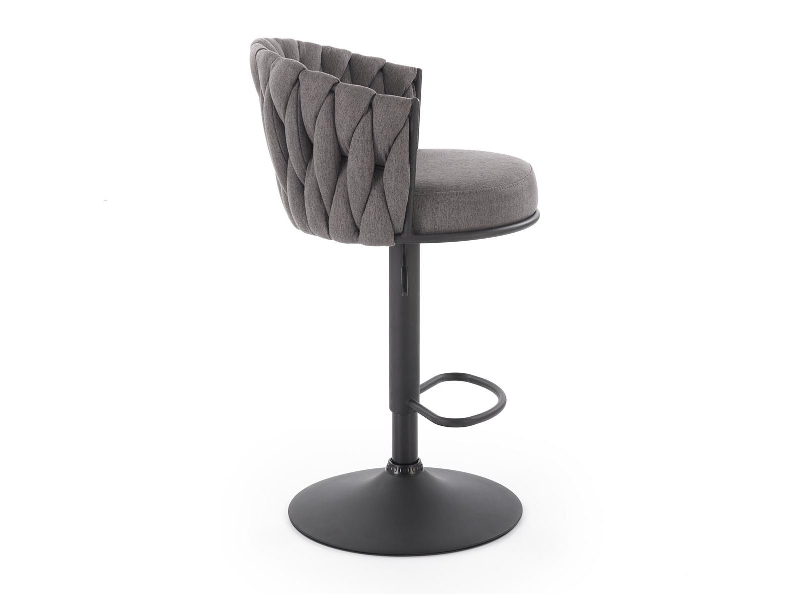 Baro kėdė H125 baro kėdė, juoda / pilka V-CH-H/125-POPIELATY (Pilka + Juoda)