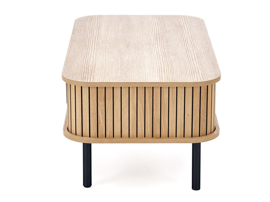 Žurnalinis staliukas ANGELINA žurnalinis staliukas, natural/juoda V-CH-ANGELINA-LAW