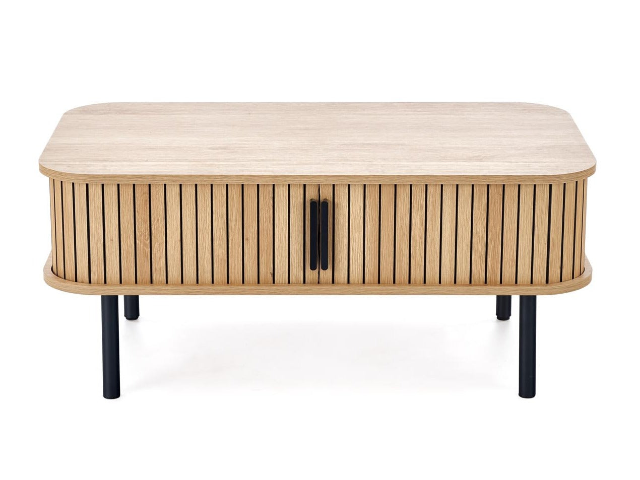 Žurnalinis staliukas ANGELINA žurnalinis staliukas, natural/juoda V-CH-ANGELINA-LAW