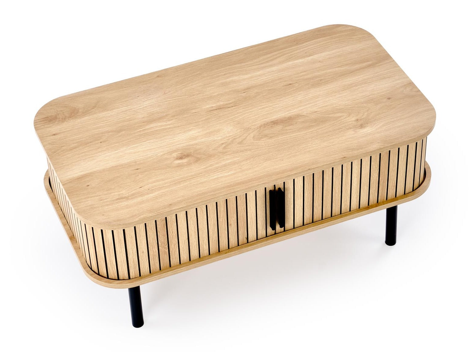 Žurnalinis staliukas ANGELINA žurnalinis staliukas, natural/juoda V-CH-ANGELINA-LAW