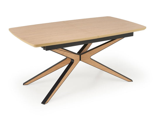 Stalas JAMES extension stalas, natural / juoda V-CH-JAMES-ST