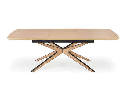 Stalas JAMES extension stalas, natural / juoda V-CH-JAMES-ST