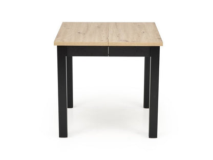 Stalas QUBIK extension stalas, artisan ąžuolas / juoda V-PL-QUBIK-ST