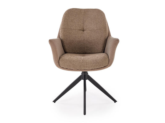 Kėdė K591 swivel kėdė, ruda V-CH-K/591-KR-BRĄZOWY