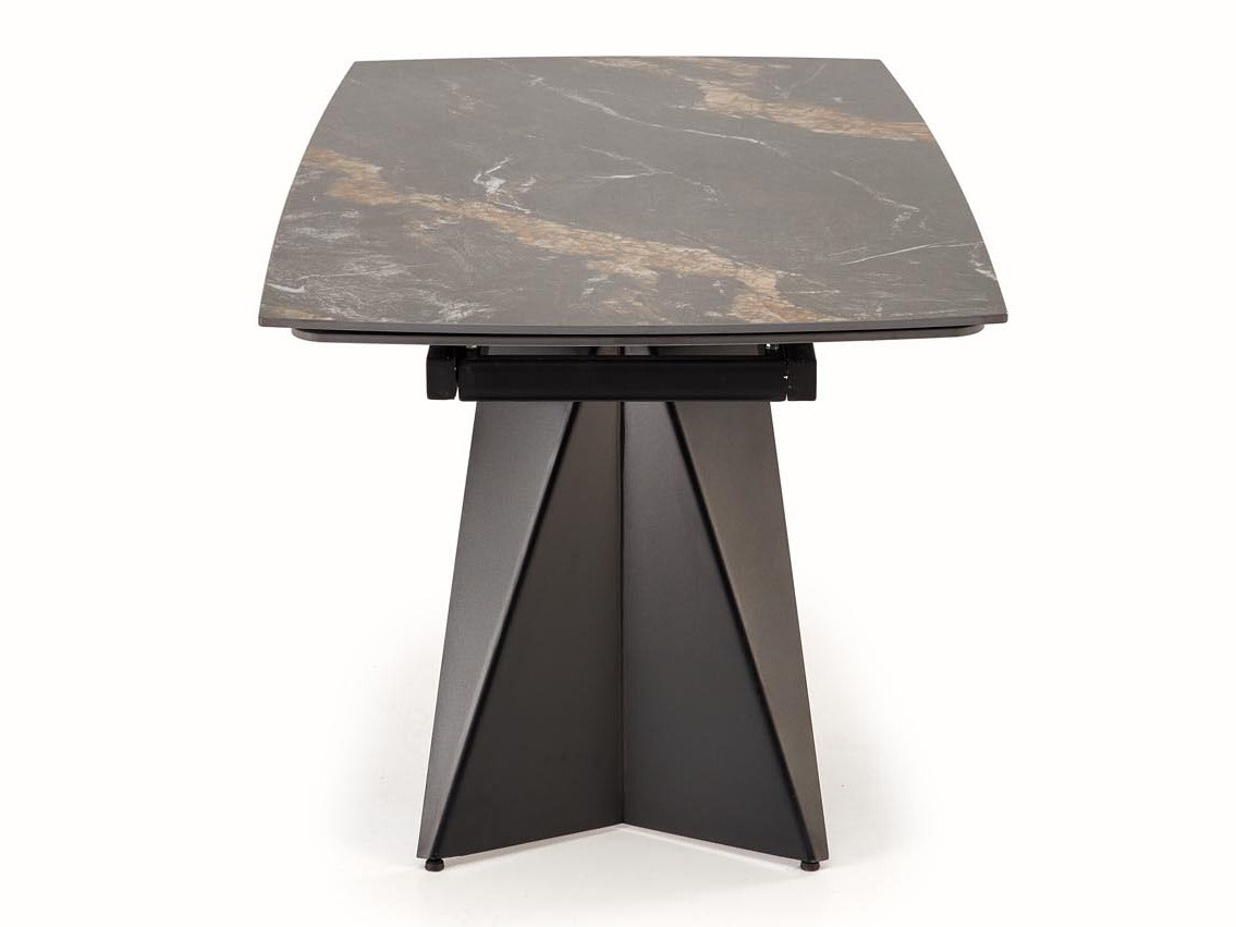Stalas ARMANI extension stalas, juodas marmuras / juoda V-CH-ARMANI-ST