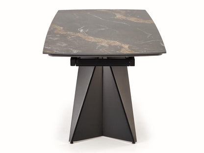 Stalas ARMANI extension stalas, juodas marmuras / juoda V-CH-ARMANI-ST